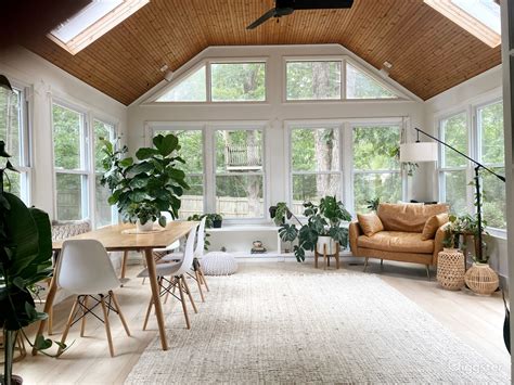 Mid Century Modern Home With Bohemian Sunroom Rent This Location On