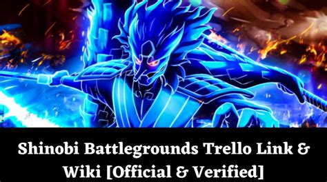 Shinobi Battlegrounds Trello Link Wiki Official Verified January