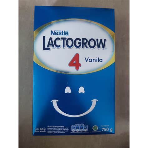 Jual Nestle LACTOGROW Vanila 750gr Shopee Indonesia