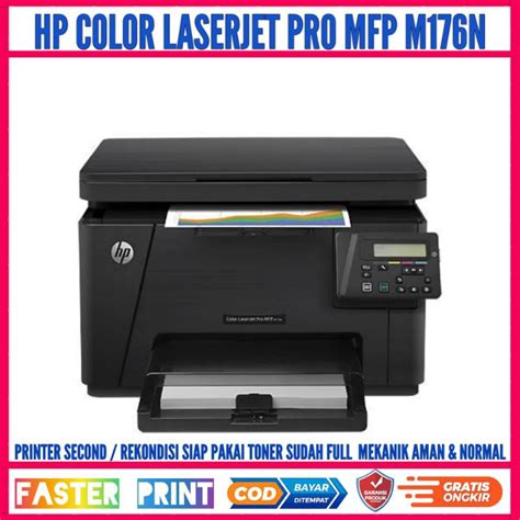 Jual Hp Color Laserjet Pro Mfp M176n Shopee Indonesia