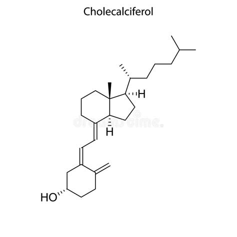 Skeletal Formula Of Chemical Element Stock Illustration Illustration