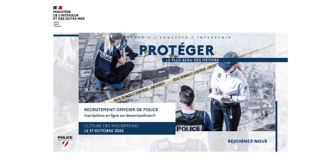 Police Nationale Ouverture De La Campagne De Recrutement Des