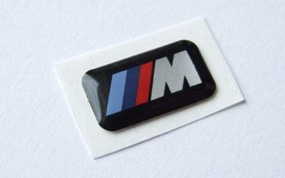 Szt Naklejka Logo Znaczek Bmw M Pakiet Alufelgi