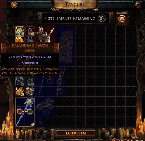 Ritual Always Coming Through : r/pathofexile