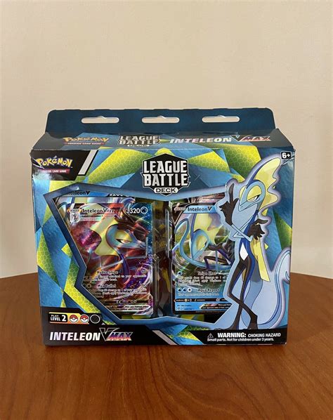 Pokemon TCG INTELEON VMAX LEAGUE Battle Deck Factory Sealed 60 Card