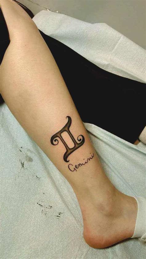 50 Beautiful Gemini Tattoos Designs And Ideas With Meanings