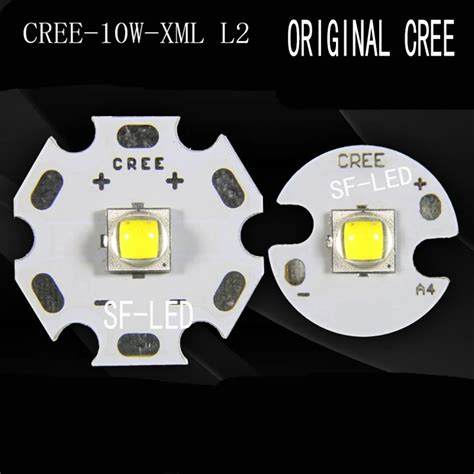 Free Shipping 5PCS CREE XML2 LED XM L2 T6 U2 10W WHITE High Power LED