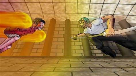 Luffy vs Zoro3 by D-J-Wright on DeviantArt