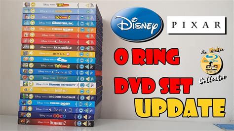 Disney Pixar O Ring DVD collection Updated - 03/04/2019 - YouTube