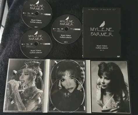 Mylene Farmer Music Videos Vol Coffret Collector Box Set Dvd