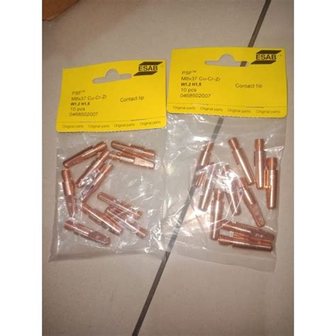 Jual Contact Tip Esab Cucrzr W M X Pn Isi Pcs