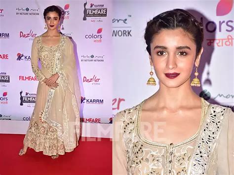 Alia Bhatt steals the show at the Karrm Filmfare Awards (Marathi ...