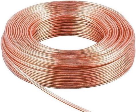 Luidspreker kabel 0 75mm² 100 meter Op rol Allteq bol