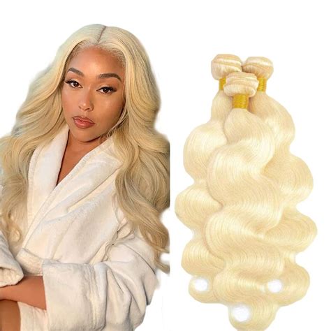 Amazon 613 Bundles Body Wave Human Hair Bundles Brazilian Honey