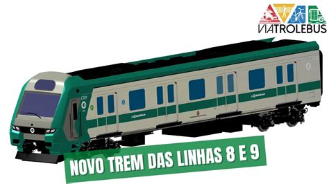 Revelado Design E Caixas De Trem Novo Da Viamobilidade Youtube