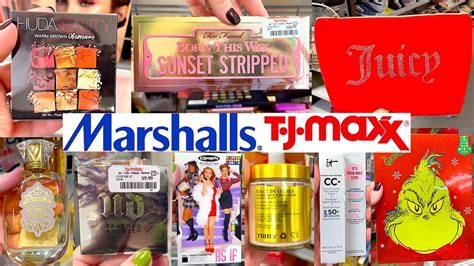 TJ MAXX MARSHALLS SHOPPING AMAZING MAKEUP FINDS SHOP WITH ME 2023