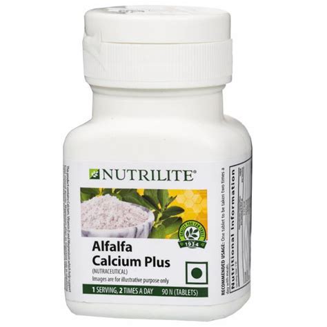 Buy Amway Nutrilite Alfalfa Calcium Plus 90 Tablets In Wholesale Price