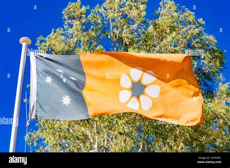 The Northern Territory State Flag 3 Official Colours Black White And