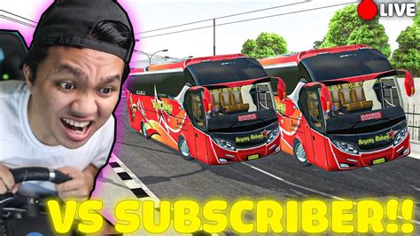 Live Mabar Balapan Terakhir Bussid Youtube