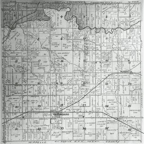 1912 Plat Maps Keokuk County Of Iowa