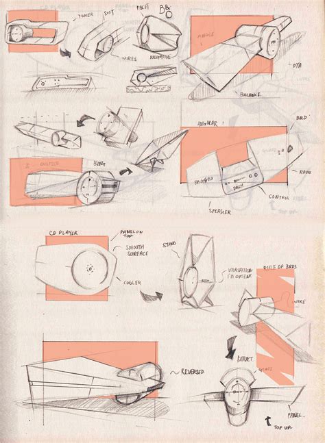 Industrial Design Sketches on Behance