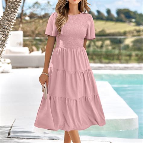 Gzwyht Summer Dresses Dresses For Women Women S Summer Casual