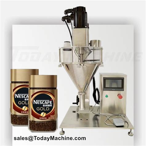 Semi Auto Powder Filling Machine With Weighing Auger Filler For Spice