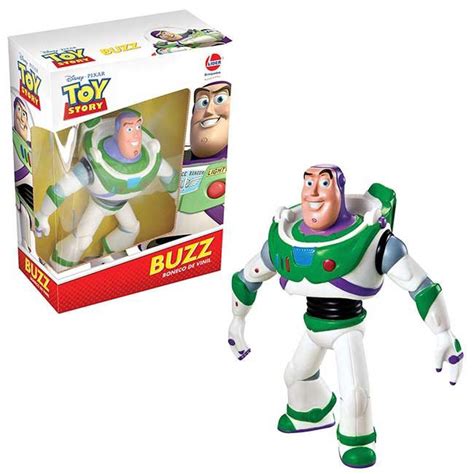 Boneco Vinil Buzz Lightyear Toy Story 18cm Disney Submarino