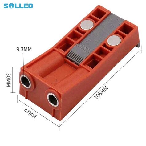 Punch Locator Inclined Hole Positioner Drilling Tool For Carpenter