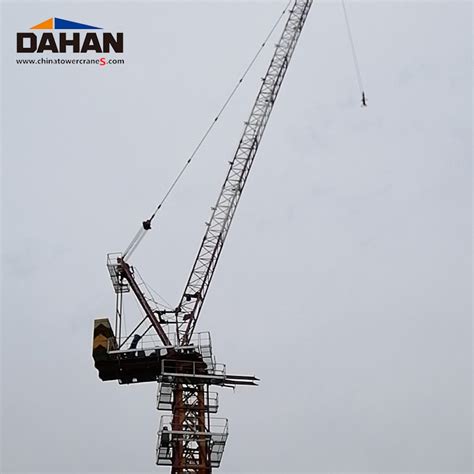 Dahan Ctl D Hammerhead Self Supporting Luffing Jib Tower Crane