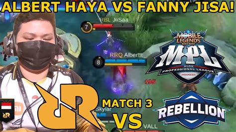 Hayabusa Albert Vs Fanny Jisa Rrq Dibuat Kewalahan Bgt Gila Rrq Vs