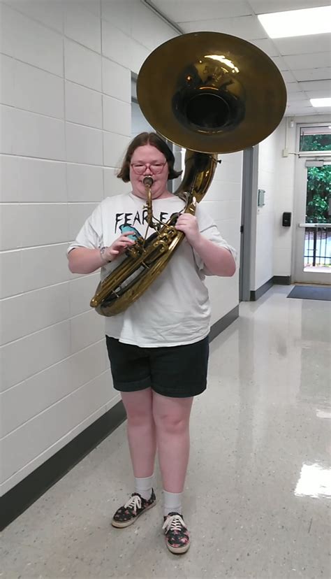 Me Playing The Sousaphone By Stargirl987 On Deviantart