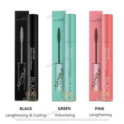 Jual COD Lameila Mascara 3D Keriting Tebal Tiga Warna Maskara Shopee