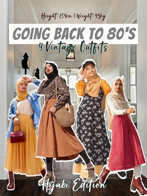 19 Idea Retro Style Muslimah Teratas Pada Tahun 2024