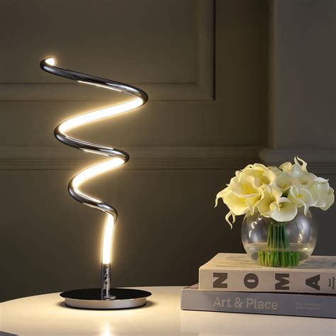 Scribble 20 Dimmable Metal Integrated LED Table Lamp By JONATHAN Y