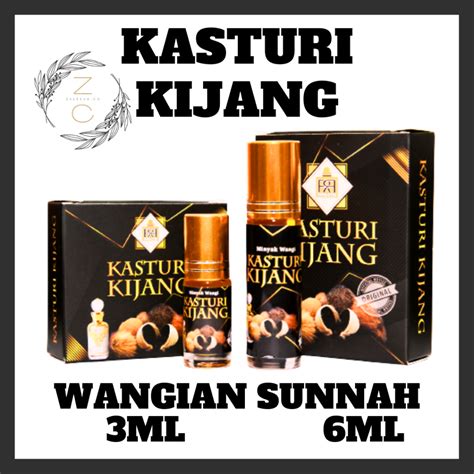 Minyak Kasturi Kijang Wangian Sunnah Ml Dan Ml Shopee Malaysia