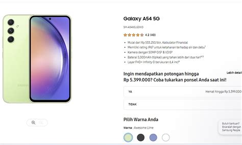 Samsung A Harga Dan Spesifikasi Terbaru Pilihan Terbaik Di