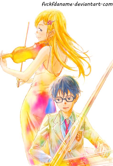 Kaori Miyazono And Kousei Arima