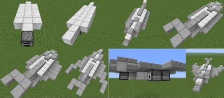 How to Build a Fighter Jet in Minecraft - Game Guide