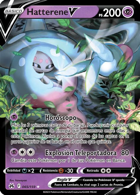 Hatterene V Cenit Supremo TCG WikiDex la enciclopedia Pokémon