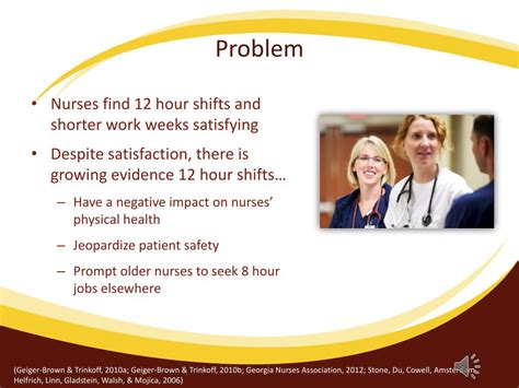 Ppt 12 Hour Nursing Shifts And Its Impact On Patient Safety