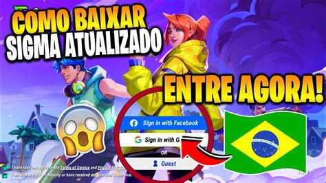 Urgente Sigma Battle Royale Voltou Entre Agora No Sigma Como Baixar