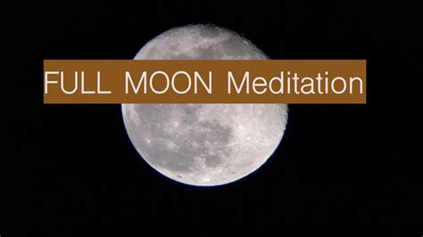 Full Moon Meditation Self Love Meditation Day And Night Relaxation And Body Resetting