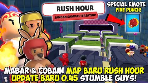 Cobain Map Baru Rush Hour Review Emote Special Fire Punch Skin Baru