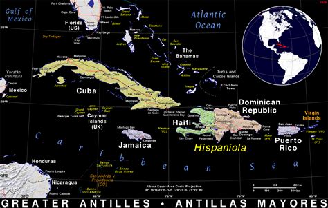 Greater Antilles Public Domain Maps By PAT The Free Open Source