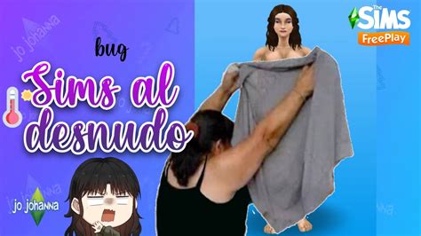 Sims Al Desnudo Bug The Sims Freeplay YouTube