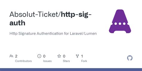 Github Absolut Ticket Sig Auth Signature Authentication