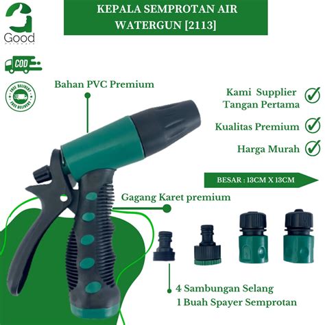 Jual Kepala Semprotan Air Taman Jet Spray Tanaman Mobil Kebun Motor