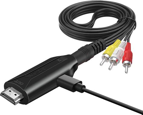 Convertisseur Rca Vers Hdmi Av Vers Hdmi M Le Vers M Le P Mini