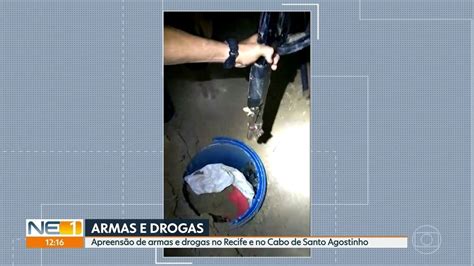 Pol Cia Apreende Fuzis Espingardas E Pistolas No Cabo Ne G